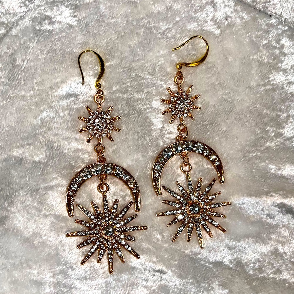 Celestial Dangle Earrings